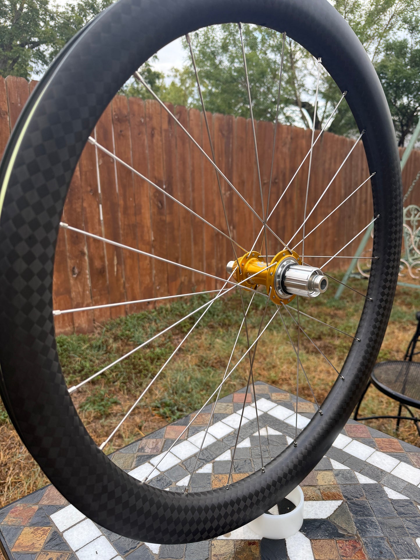 700c Gravel Wheelset - Industry Nine Torch Hub & Carbon Rim