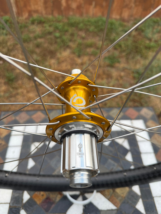 700c Gravel Wheelset - Industry Nine Torch Hub & Carbon Rim