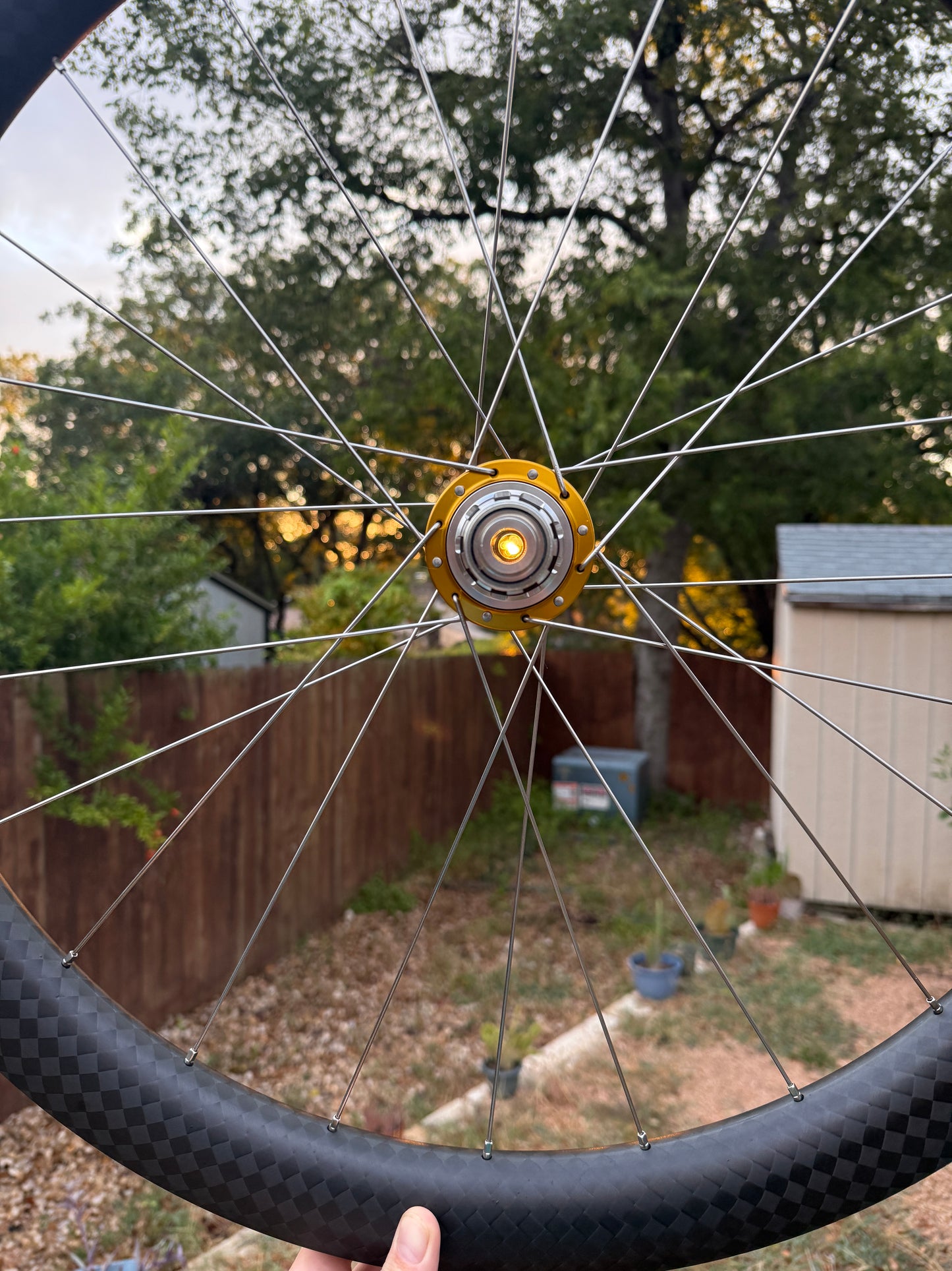 700c Gravel Wheelset - Industry Nine Torch Hub & Carbon Rim